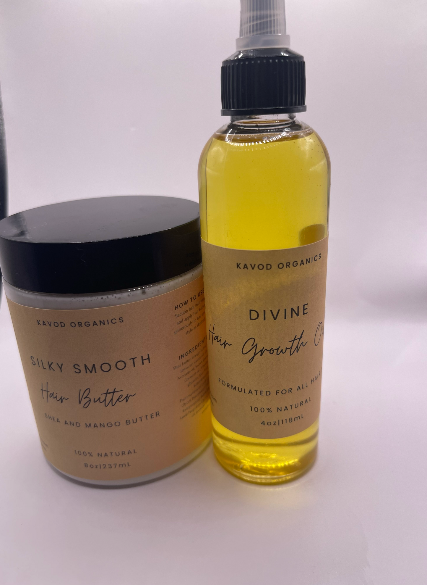 Hair butter 8 oz & Oil blend duo 4 oz